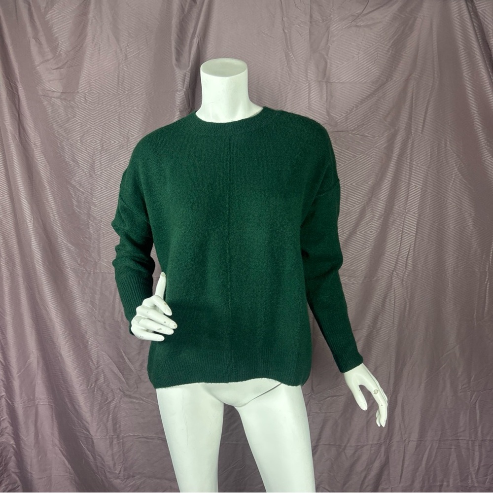 Vince Camuto Women’s Emerald Green Knit Sweater XS Oversized